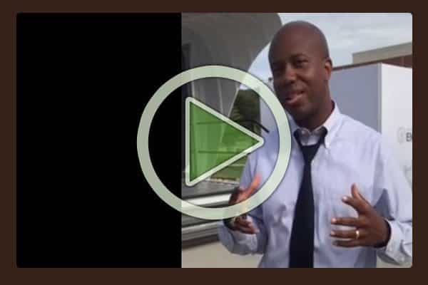 Oak Ridge National Laboratory scientist, Roderick Jackson, explains the features of Additive Manufacturing Integrated Energy demonstration project, including the 3D printed home and the 3D printed SUV. wpfc