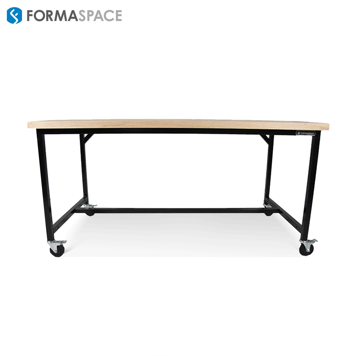 Basix Workbench with elegant maple countertop