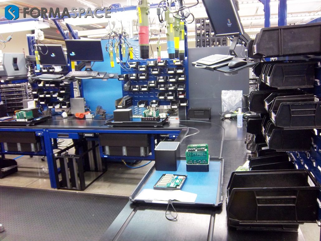Proprietary ESD Surface that allows tray to slide and retains properties