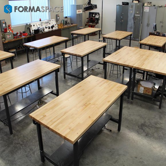 modular classroom setup