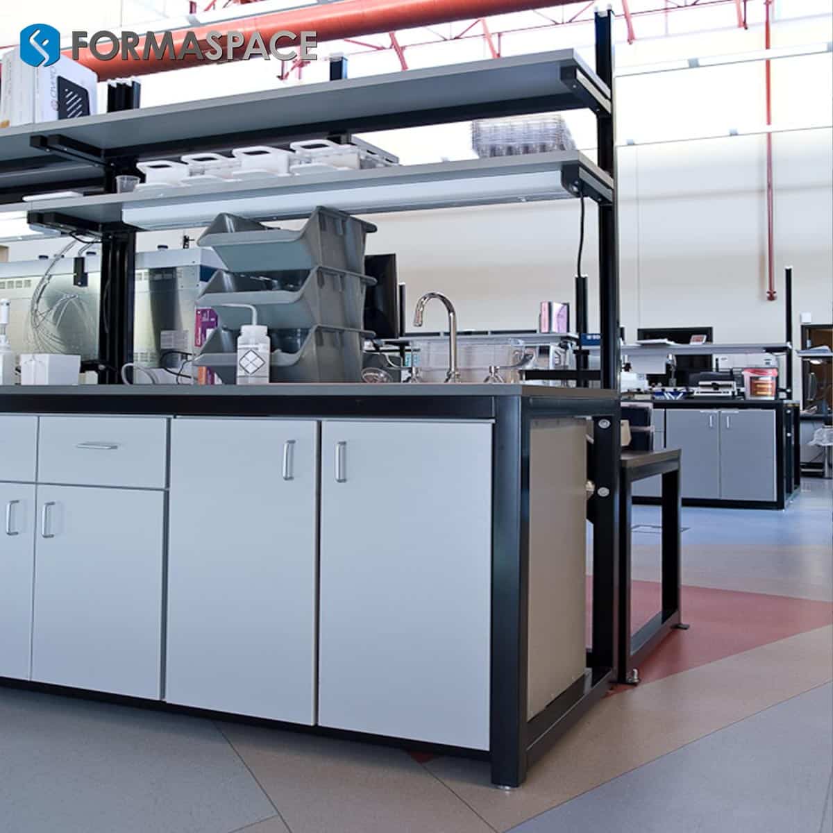 sample processing modular lab benches