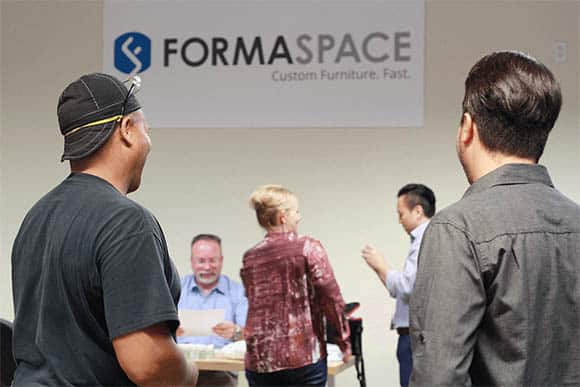 formaspace emplyees - flu shot