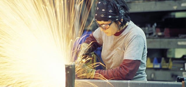 technician metal fabrication shop