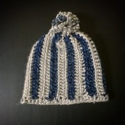 Hand Crocheted Hat for a Dallas Cowboys Fan
