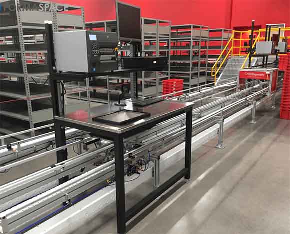 stainless steel countertop industrial workbench with upper storage