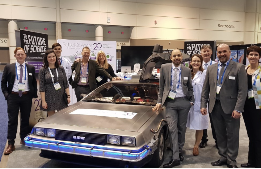 SelectScience's Booth at Pittcon 2018. Image from SelectScience LinkedIn.