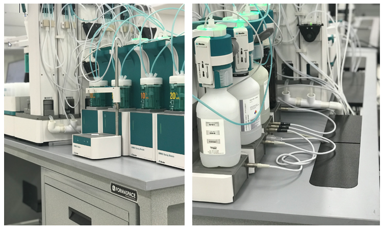 Metrohm lab installation in Florida.