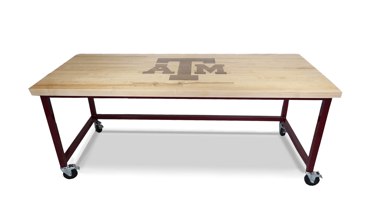 custom logo maple desk