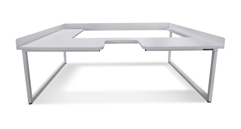 Large Workbench with Custom Cutout