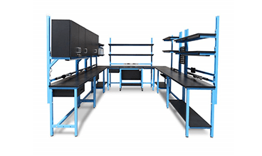 corner data entry workstation