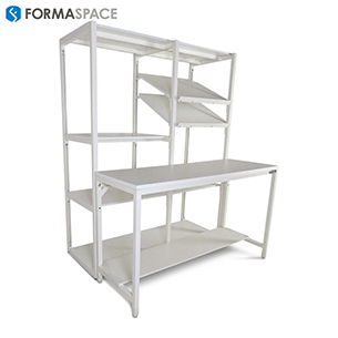 three tier storage island