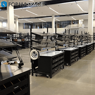 stainless steel workbench