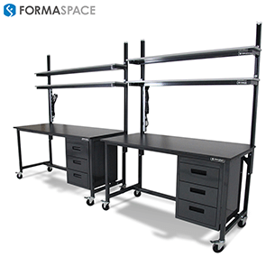 twin workbenches