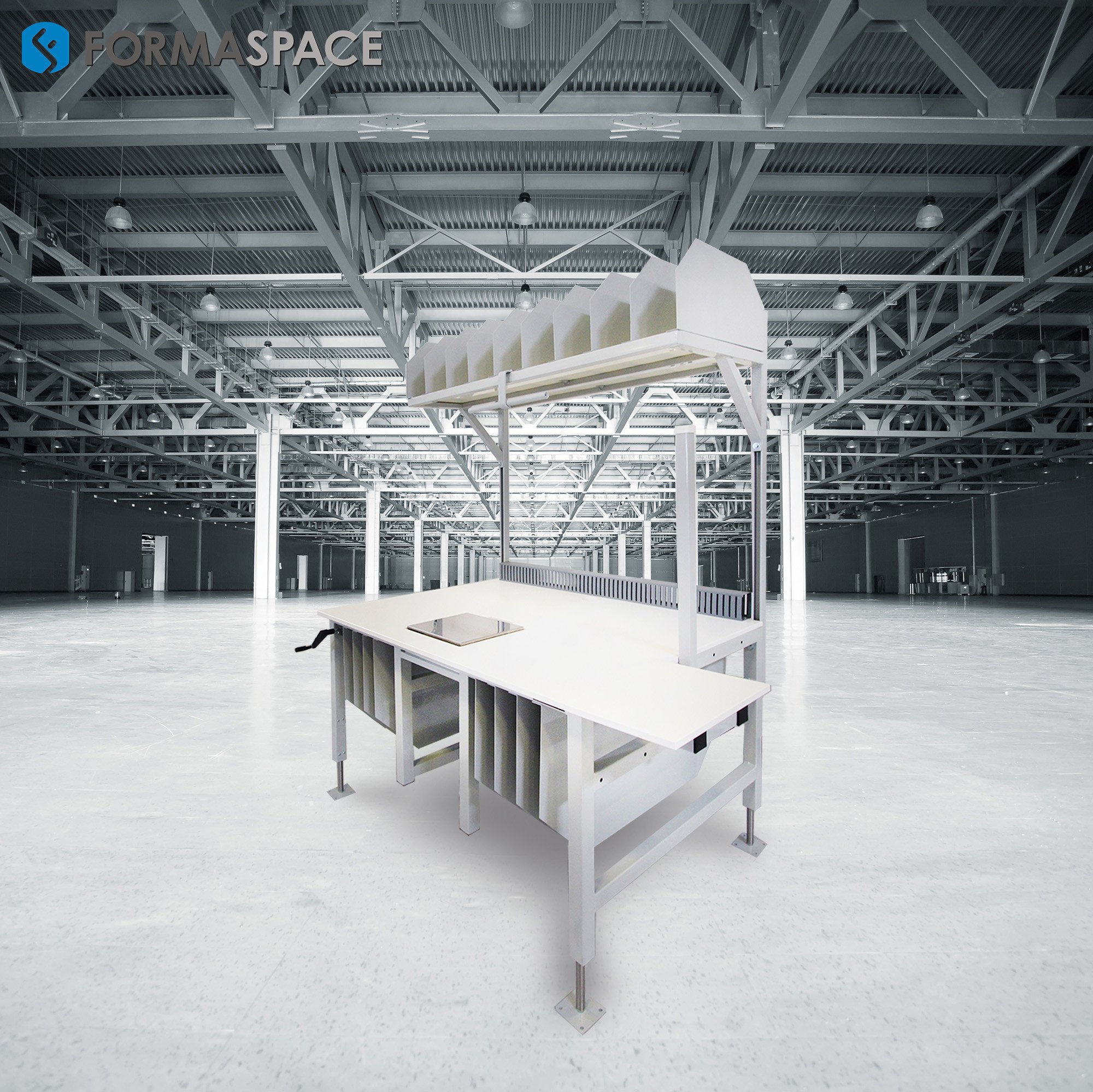 custom linear flow packing station