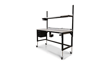 data entry manual hand crank ergonomic workstation