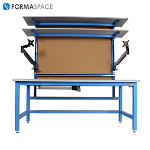 monitoring workstation for tech lab
