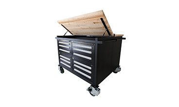 government tool workbenches with maple top