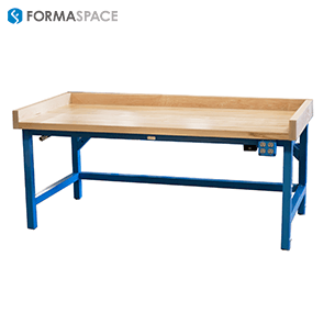 custom height adjustable workbench