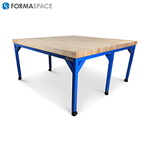 six leg workbench for increased weight capacity