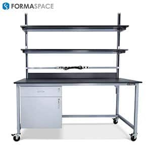 lab instrumentation mobile benchmarx with adjustable leg kit