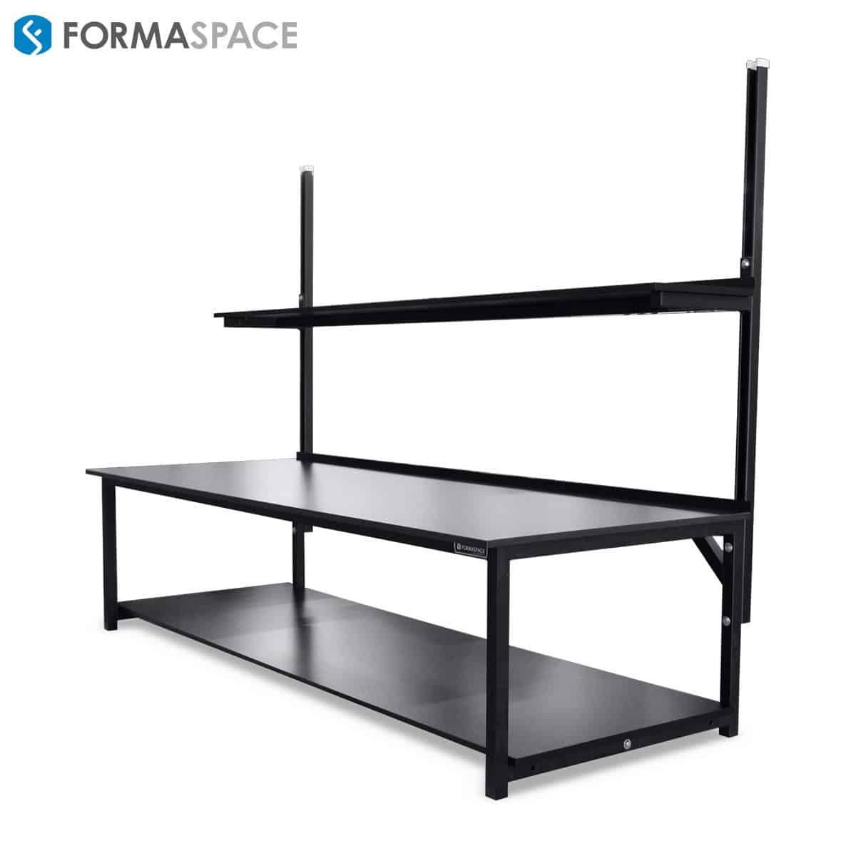 Large Phenolic Benchmarxâ„¢ with Upper Shelves | Formaspace