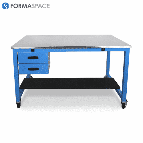 laboratory workbench steel frame