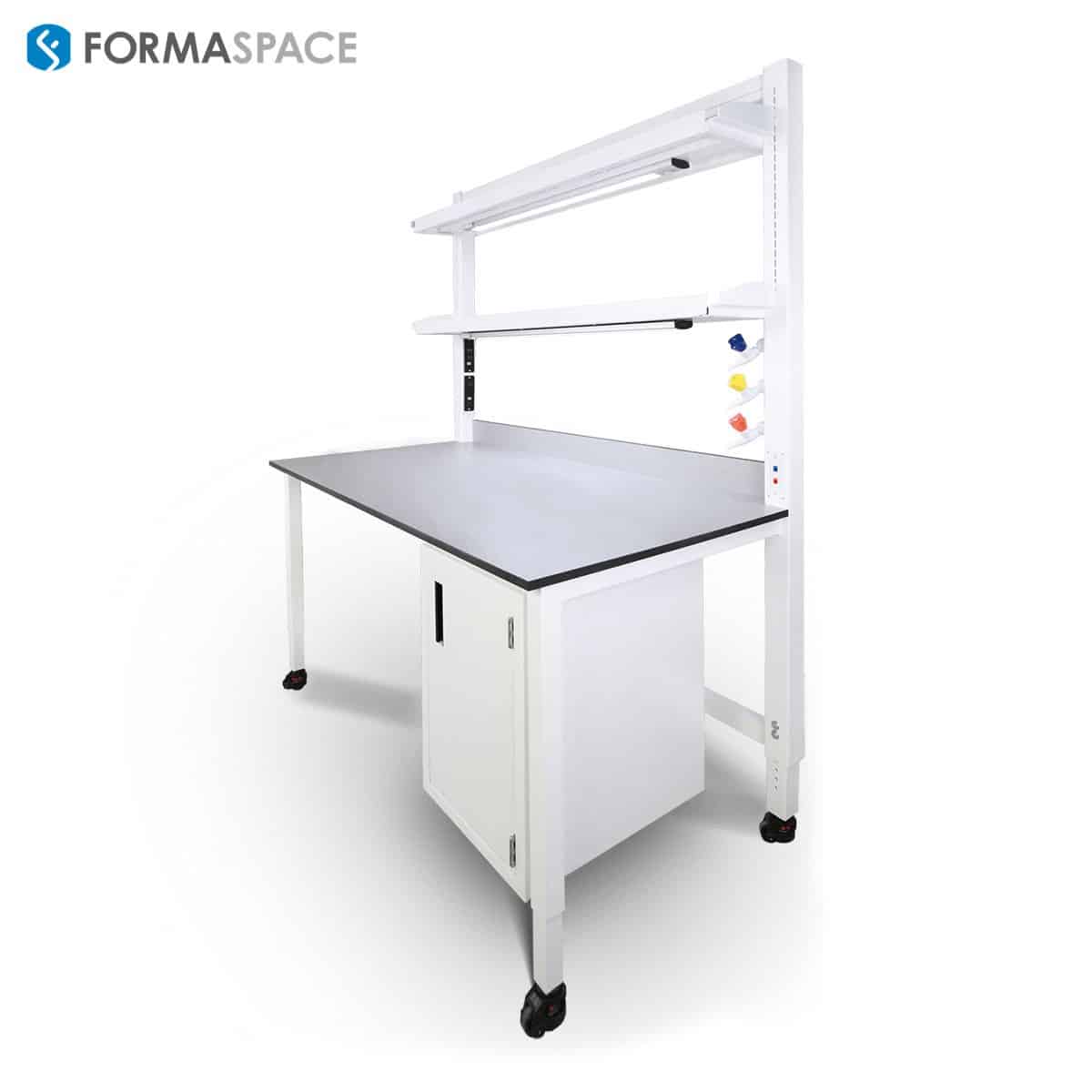 Formaspace Lab Examples Triton™ – Integrated Lab Services Bench | Formaspace