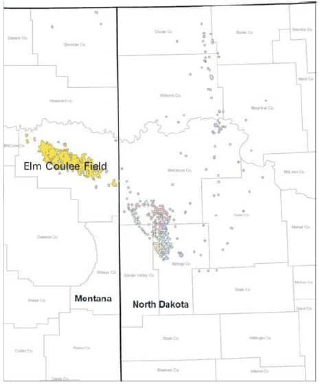 Bakken Reservoir Fields