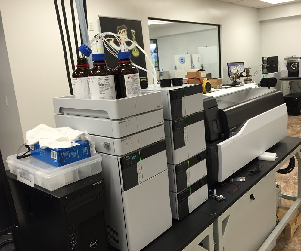 cannabis testing lab