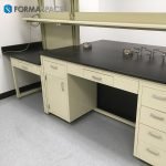 casework and lower storage