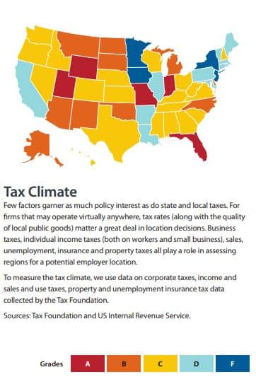 tax burden in the us