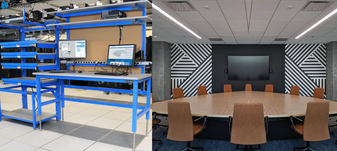 dell tech lab bench guital pick table