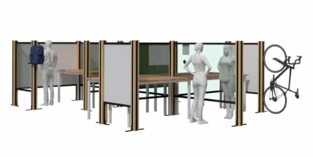 diversiform office product work transparent panels