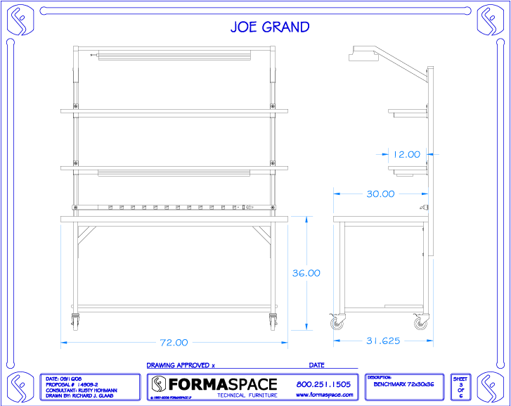 custom furniture for industrial manufacturing