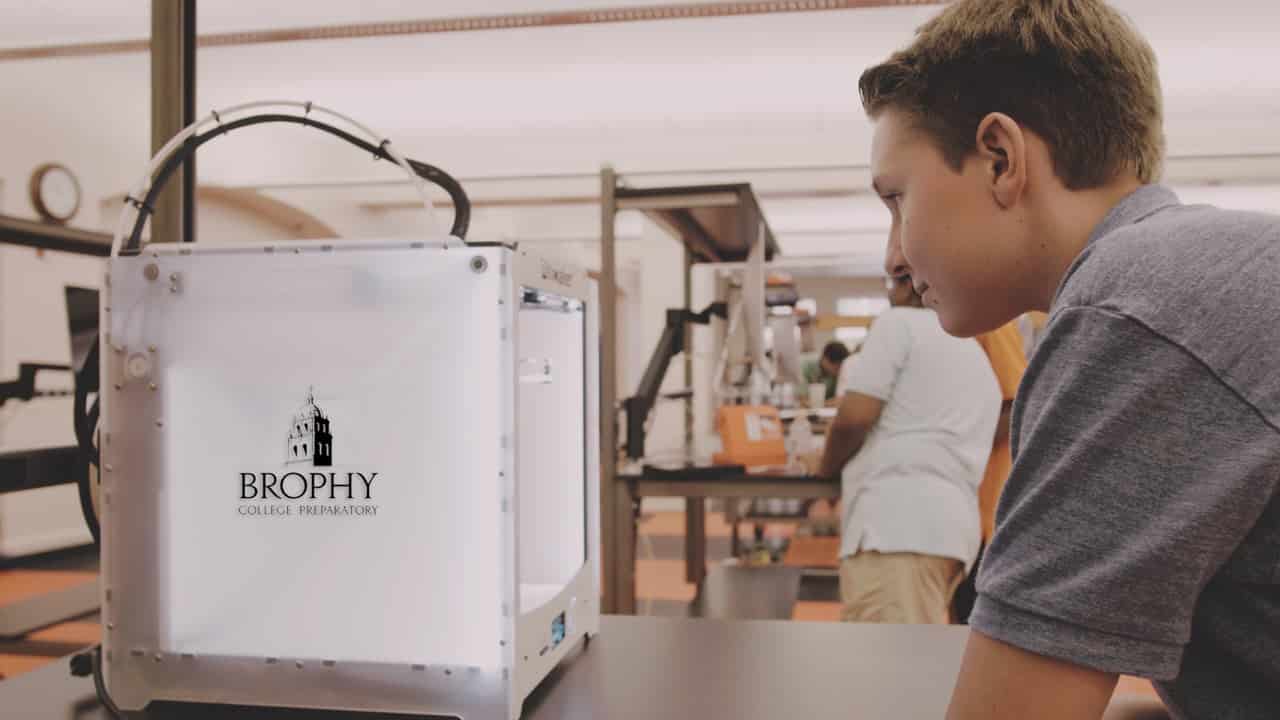 custom industrial-grade workbenches brophy prep school