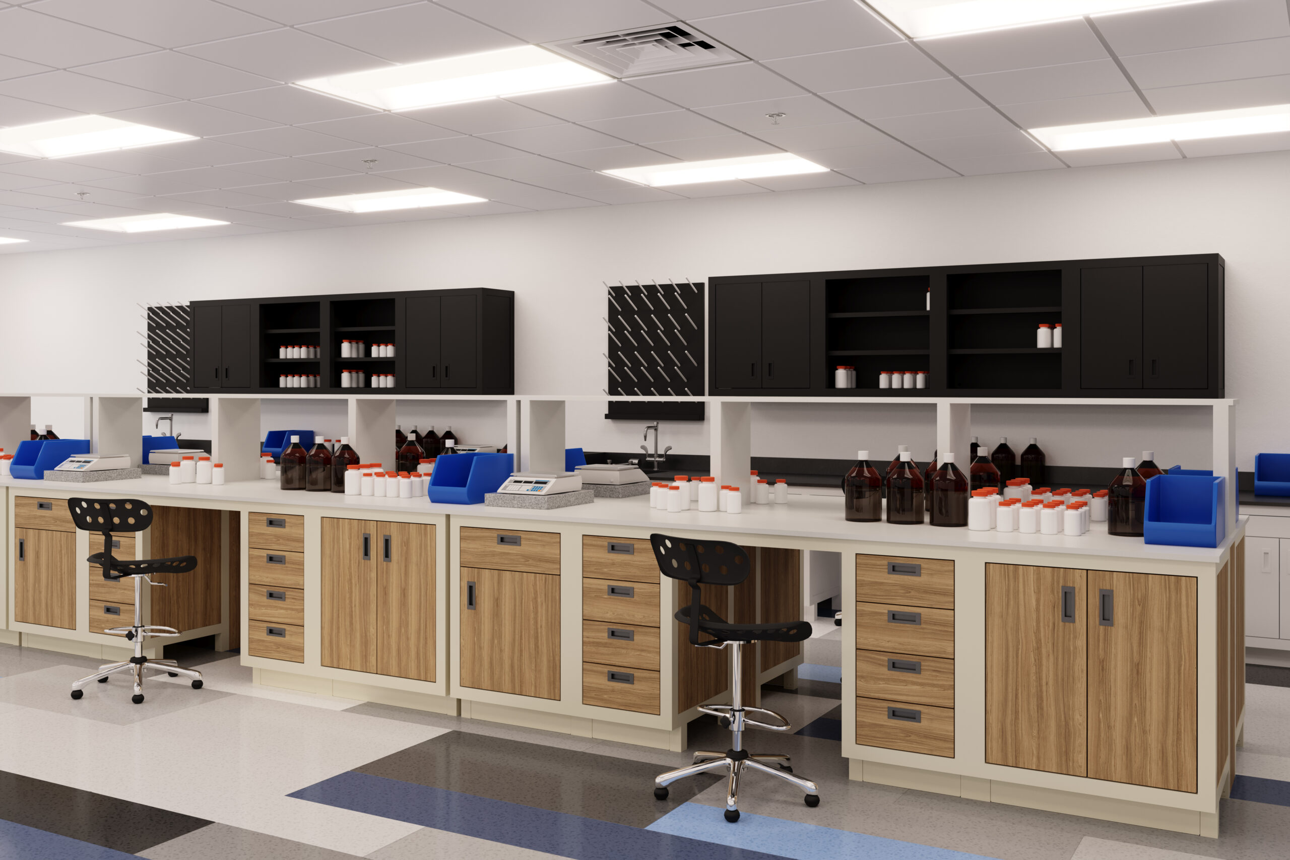 Formaspace RGX furniture line for laboratory