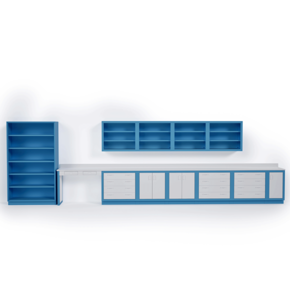 rgx steel casework and shelving unit