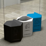 Open Binvisible waste and recycling bins