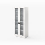 Laboratory equipment storage cabinets