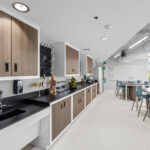 Science lab storage and workstations