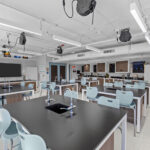 St. Marks Science Center Classroom with Custom Student Islands