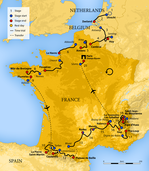 Tour de France Inspires Bicyclists Around the World