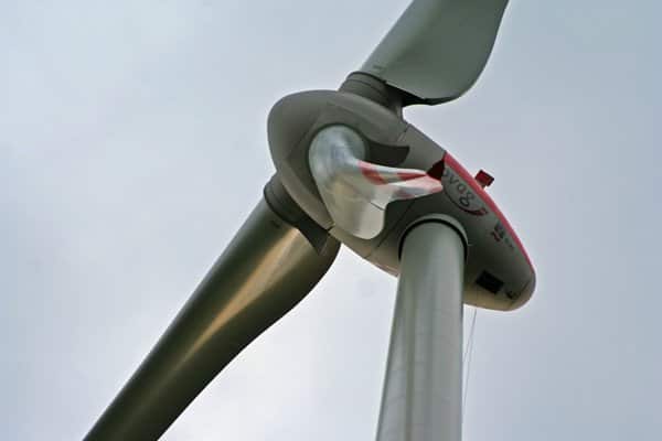 German Enercon E82 Wind Turbine stands 450 feet tall. Image Julian Fischer.