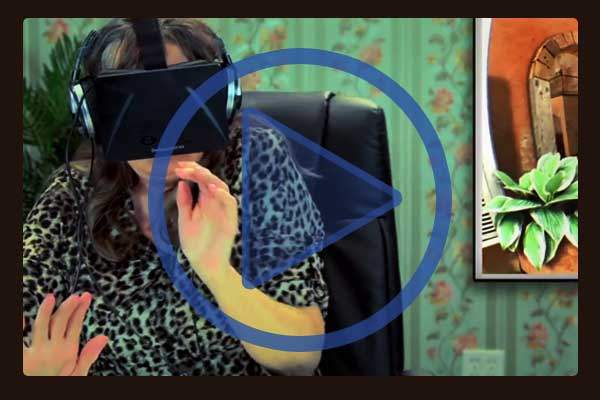 Facebook made waves by purchasing the Oculus Rift virtual reality technology for $2 billion. Here's a tongue-in-cheek video showing Facebook's growing demographic (over 50-somethings) trying out Oculus virtual reality headsets for the first time. Facebook made waves by purchasing the Oculus Rift virtual reality technology for $2 billion. Here's a tongue-in-cheek video showing Facebook's growing demographic (over 50-somethings) trying out Oculus virtual reality headsets for the first time.