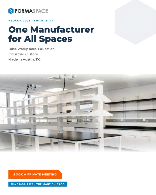 HCD 2025 | Workbench - Industrial Furniture - Lab Bench | Formaspace